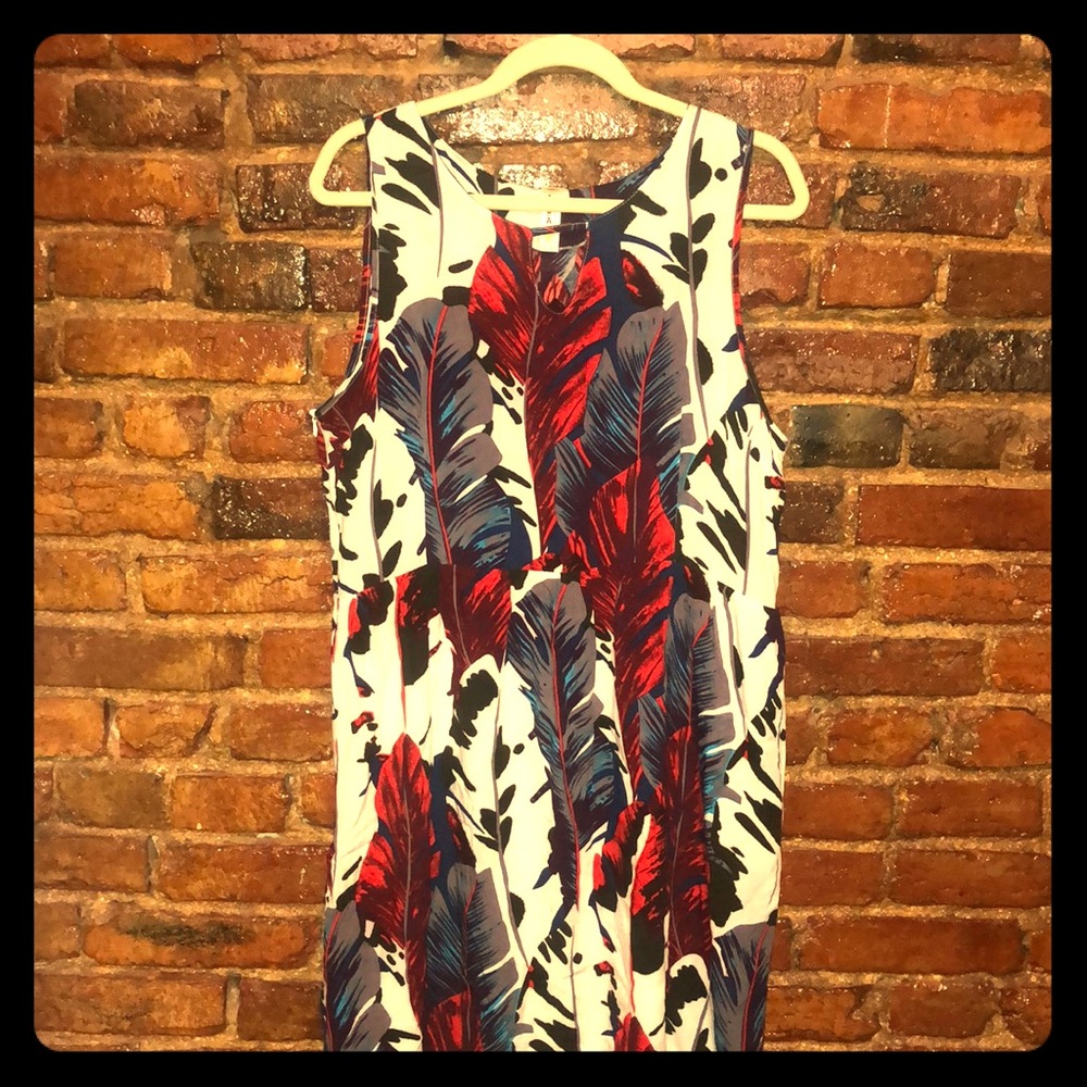Vibrant, Floral Dress